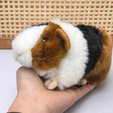 可爱的豚鼠毛绒玩具 - 柔软的涤纶填充动物，适合青少年，是送给男孩和女孩的完美圣诞节或生日礼物，有四种颜色可供选择 - 彩色 - 查看 11