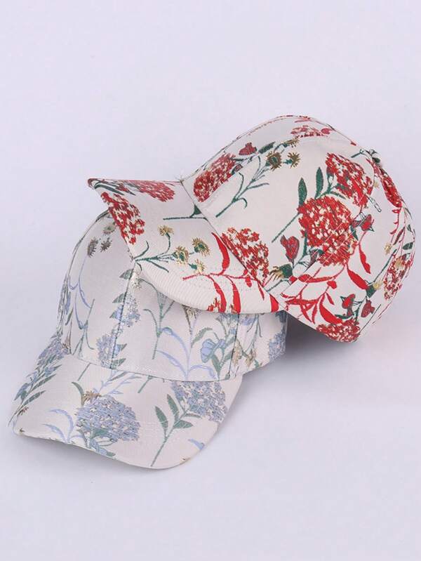 Nuovo cappellino da baseball con ricamo floreale, vintage, casual e traspirante, snapback, visiera curva, cappello da sole traspirante con disegno al jacquard di tarassaco