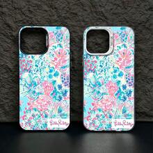 Pretty Beach Fish Print Element-Design Phone Case, Suitable For IPhone Models 16, 15, 14 Pro Max, 13, 12, 11, XR, XS Plus Phone Cases, Made Of TPU Silicone Material, Providing Shock And Drop Protection, With Drop Protection Function, And Has A Very Good Hand Feel. It Is The Most Suitable Gift For Family, Friends, And Loved Ones. - Black LB22 - View 1