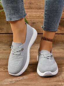 Neue Design Lässig Schuhe für Frauen, bequemer Weite Zehenbox geeignet für mittelalterliche und ältere Mütter