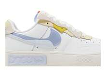 Nike Womens Air Force 1 Fontanka 'Set To Rise' (Women's Sizes) White/Phantom/Lemon Drop/Light Marine DV2175-100 Summer New - White - View 2