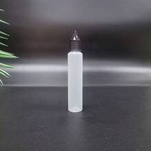 10pcs/Lot 30ml LDPE Plastic Injection Bottle Portable Pen Bottle Transparent Crystal Unicorn Cover Electronic Drop Oil Storage Bottle