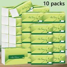 5 Paquetes/8 Paquetes/10 Paquetes de Pañuelos Faciales Ultrasaves de 4 Capas - Suaves, Gruesos, Absorbentes, Aptos para Piel Sensible - Sin Tinte, Ideales para el Hogar, Oficina, Hotel, Food Truck y Viajes, Artículo Esencial para el Hogar | Textura Suave | Calidad Absorbente, Pañuelos Faciales