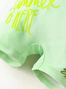 mini bala Traje de baño de verano unisex para niños - Traje de baño suave y elástico, nuevo estilo lindo 2025