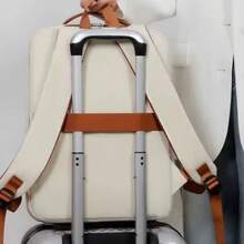 Oxford Material School Notebook Backpack - 藍色 - 查看 8