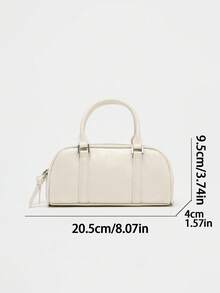 Bowling Ball Boston Bag Mini Handbag Tote Shoulder Crossbody Bag