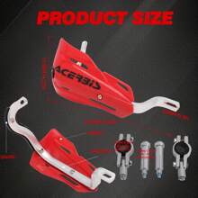 Dirt Bike Handschützer 7/8" 22mm 1 1/8" 28mm Lenker für Pit Bike Supermoto Straßenrennen ATV Quad KAYO Roller Enduro Motorrad