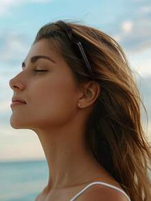 1/2/3条装玳瑁纹弹力发圈，防滑高弹发箍，适合戴眼镜人士，光泽无压迫感发饰，适合旅行/化妆/日常使用，女士必备时尚发饰，发箍，发饰，发绳 - 多色#1 - 查看 16