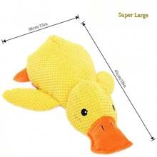 Durable Chewing Duck Design Fabric Dog Toy - Interactive Training & Tooth Cleaning For All Breeds, Relieves Boredom & Teething Pain - 1pc