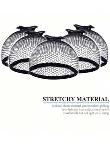 1/2/3/4/5/6/10PCS Black Wig Cap, Breathable Mesh Wig Net, Unisex Mesh Wig Cap, Wig Hair Net, Black Non-Slip Breathable Stretch Nylon Wig Cap Set, Long Wig Cap, Stretchable High Elastic Durable Hair Net, Wig Care Set, Wig Accessories, Hair Styling, Hair Stuff ,Hair Accessories, Hair Styling Kit, Hair Tool Kit, Hairstyling Set