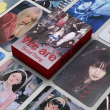 55pcs (G)I-DL E New Album We Are, Double-Sided Collectible Fan Support Pack Gift For Fans, K-Pop Fan Gift, Scrapbook Bookmark Stickers,Idle, SOYEON, MIYEON, YUQI, SHUHUA, Comeback 2024, Limited Edition Fan Merchandise Gift I-DL E Fan Kit Collectible Photocards, Album Insert Cards & Trading Cards, Limited Edition Gift - Multicolor - View 2