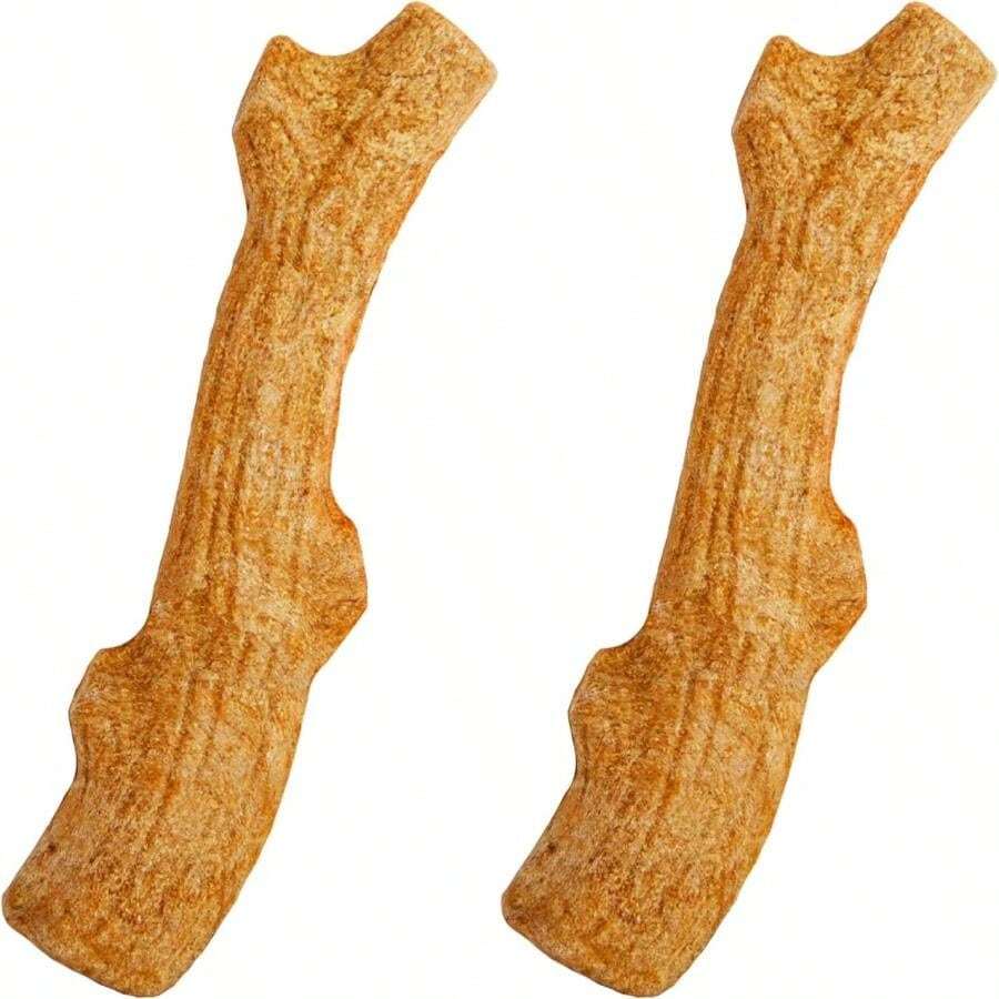 Outward Hound By  Super Dogwood Durable Dog Chew Toy, Small - Long Lasting Chew Sticks Made Of Natural Wood - USA Made - Small (Pack of 1) - 查看 1