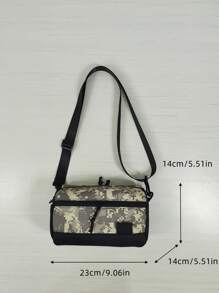 Camouflage Crossbody Messenger Bag For Men Tactical Gear