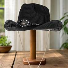 Women Funny Hat - 黑色 - 查看 5