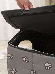 Pet Bed & Crate Mat - 灰色 - 查看 3