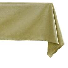 Nappe de table au look lin imperméable et anti-taches, lavable. Couverture de table à manger/de café rectangulaire, enduite de TPU, anti-salissures et anti-poussière, pour la décoration de la maison, du restaurant et des fêtes