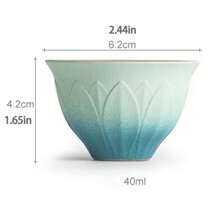 1pc Minimalist Ceramic Tea Cup, Multifunctional Practical Personal Tea Cup, Ceramic Bowl Kitchen Tea Set, Kitchen Accessories Back To School