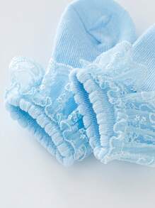6 Pairs Baby/Toddler Ruched Princess Festival Socks