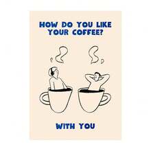 Tranh treo tường (1/3 tấm), có/không khung, tranh phong cách hiện đại về người thợ lặn và cà phê, tranh vẽ trên vải canvas chủ đề cà phê, tranh trang trí nhà bếp, quà tặng cho người yêu cà phê. - Nhiều màu - Xem 24