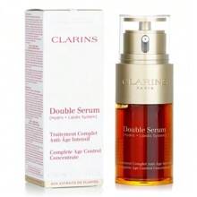 Clarins Serum doble (sistema hídrico + lipídico) Concentrado completo de control de la edad