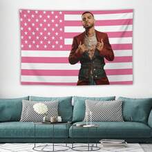Rauw Decorative Alejandro Flag Decor Tapestry For Indoor Outdoor College Dorm Room Decoration - 80x60吋(203x152公分) - 查看 4