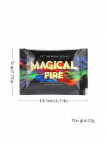 火焰变色包火坑，完美的魔法火焰变色包，适用于露营、篝火、火坑和户外壁炉，篝火配件，用于创造惊喜和氛围 - 彩色 - 查看 7