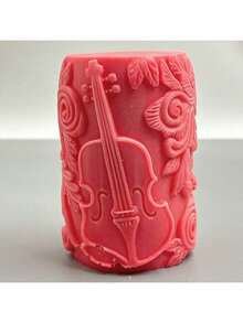 Cello Sunflower Cylinder DIY Handmade Fragrance Plaster Multifunctional Silicone Mold - White - View 5