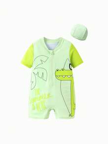 mini bala Traje de baño de verano unisex para niños - Traje de baño suave y elástico, nuevo estilo lindo 2025