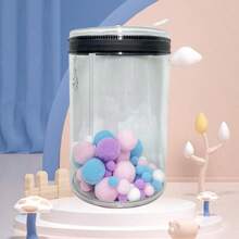 1 Pack Protective Case For LABUBU, Portable Figures Storage Bag With Bell Buckle, Clear Doll Hanging Box, School Supplies,Back To School