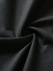 Unisex 100% Cotton Round Neck Short - Sleeve T - Shirt, "KAULITZ 89" Number Graphic, Summer Men's Top - Black - View 3