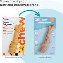 Outward Hound By  Super Dogwood Durable Dog Chew Toy, Small - Long Lasting Chew Sticks Made Of Natural Wood - USA Made - Small (Pack of 1) - 查看 7