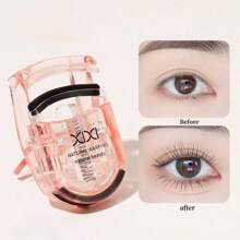 1pc Mini Portable Curling Eyelash Curler, Natural Sunflower Magnifying Eye Beauty Tool L, Suitable For Girls And Students, Makeup Artist To Use Beauty Eyelash Curler