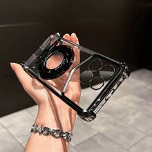 Funda de teléfono transparente, a prueba de agua y golpes, resistente a los arañazos, con soporte magnético en las 4 esquinas anti-caída para Poco X7 Pro/X6Pro/X5/X4 GT/X3Pro/F7Pro/F7Ultra/F6Pro/F5 Pro/F4/F3/M6 Pro/C61/C65/C75