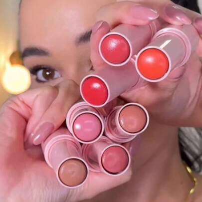  Blush Stick Facial Em Bastão Dreamy Cheeks Ruby Rose 6,57g - HBM01