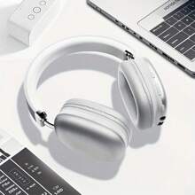 Bluetooth Headphone, Adjustable Wireless Headset For Phone / Computer, Sliver