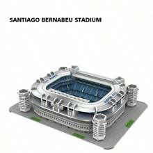 World Cup 3D Stereo Puzzle Football Stadium Model, World Cup Building Puzzle Sports Arena