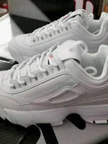 Disruptor II Tractor-Shaped Men's And Women's Gym Shoes - màu đen - Xem 5