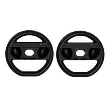 2 pièces de poignées de volant compatibles avec la manette 2, design ergonomique rond confortable, antidérapant, améliore l'expérience de jeu
