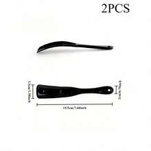 2PCS Plastic Shoehorn Hanging Shoe Lifter Without Bent Over Shoe Pull  Plain  Business Casual