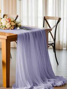 1pc Solid Color Romantic Wedding Arch With Sheer Curtain, Suitable For Weddings, Engagements, Valentine's Day Ceremonies, Receptions And Parties, Lightweight And Versatile Wedding, Banquet And Home Decoration Background,Fall Decor,Autumn Decor,Room Decor