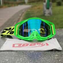 Gafas de motocicleta al 106% Gafas de motocross Casco MX Motocross Gafas para bicicleta todo terreno, esquí, deportes al aire libre y scooter