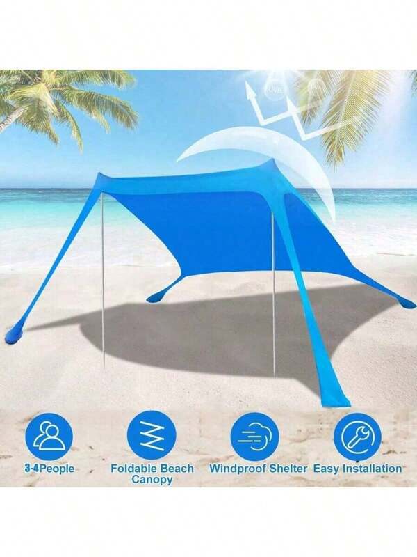 Automatisches Pop-Up Faltzelt mit UV-Schutz für Camping, geeignet für den Außenbereich