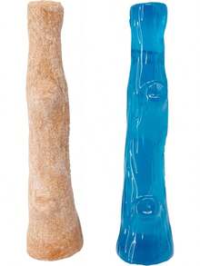 Outward Hound Dogwood Puppy Durable Dog Chew Toys, Real Wood & Teething Bone, 2-Pack, Small - Giữ và nhai cây sơn thù du - Xem 9