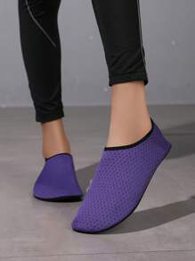 Zapatos de agua negros para mujer, zapatos deportivos y casuales para natación, zapatos acuáticos antideslizantes para senderismo, adecuados para vacaciones, viajes, playa, yoga, pesca al aire libre