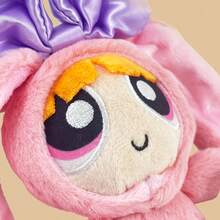 Powerpuff Girls Bunny Plush Keychain - Cute Cartoon Mascot Keyring For Bags, Keys & Phones - Character Souvenir Gift (Blossom, Bubbles, Buttercup)