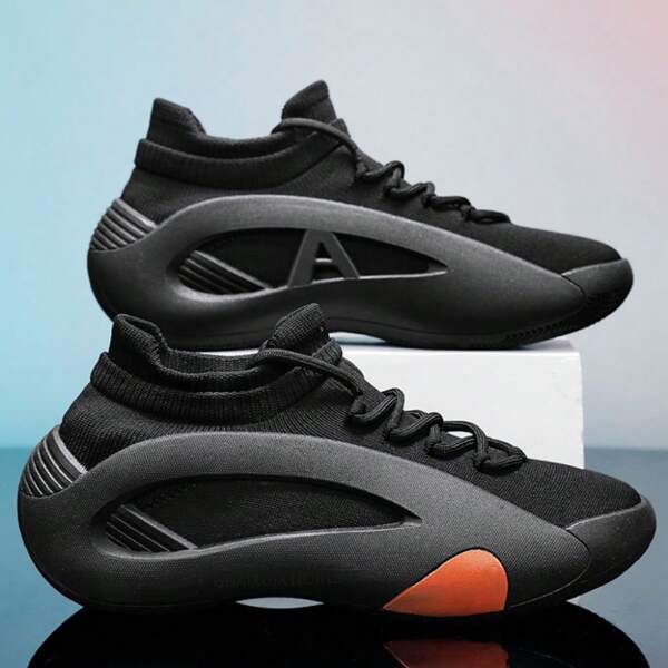 Herren Lässige atmungsaktive Sportschuhe Basketball Sneaker, Mesh Laufschuhe Fitness, Komfortable leichte Outdoor Aufzug Trainer
