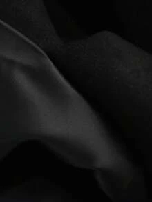 SHIBASHAN 女士时尚麂皮飞行员夹克，复古翻领长袖宽松拉链外套，黑色 - 黑色 - 查看 8