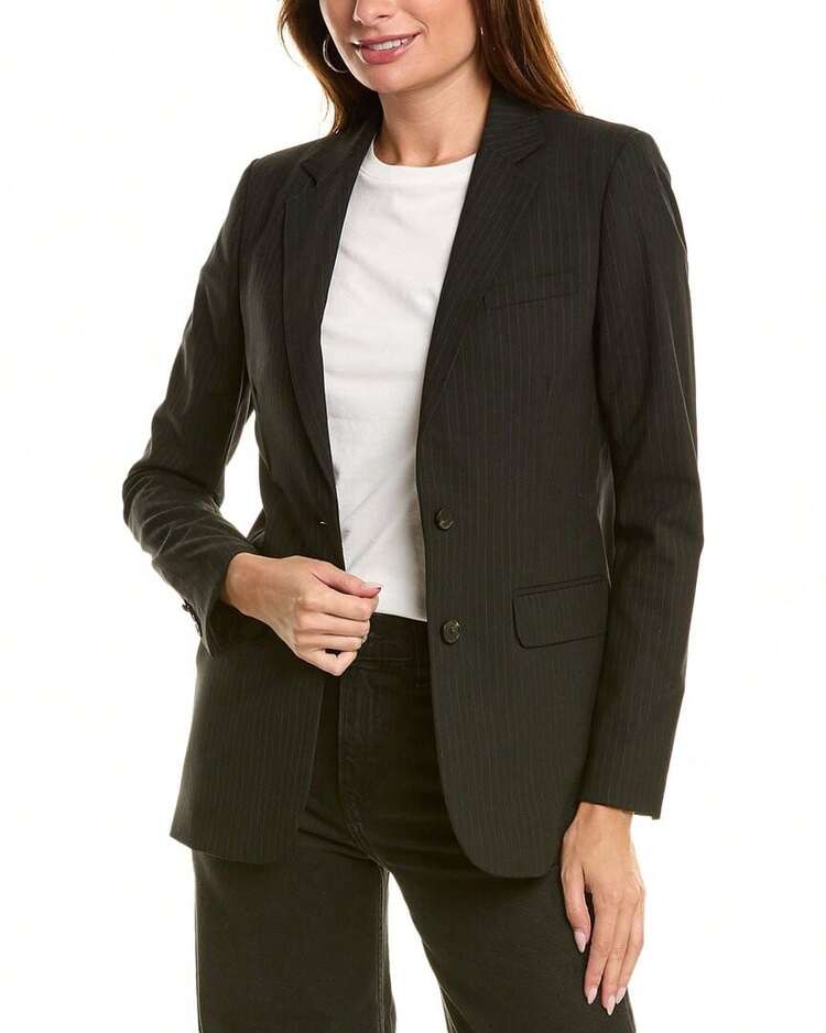 The Kooples Wool-Blend Blazer - Noir - Voir 1