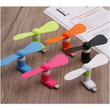 TFFFMini Cellphone Fan Portable Mobile Phone Fan Compatible With IPhone Cell Phone Summer Accessories 6 Pack