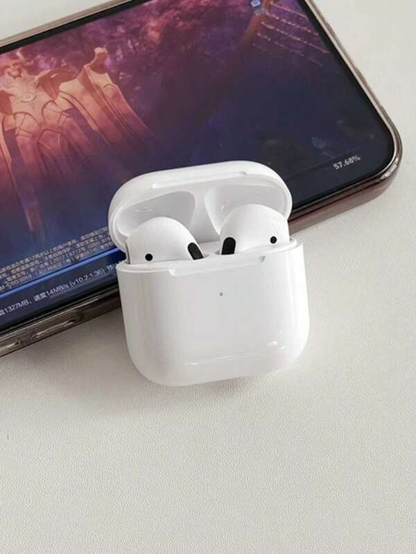 Wireless Earbuds With Fashion, BT 5.3 In Ear Buds Headphones With Deep Bass, Ultra Playtime Headset, Earphones With Mics For Laptop Pad Phone Sports Workout.Christmas/Gifts,180mAh